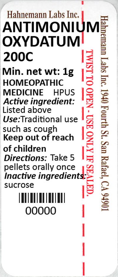 Antimonium Oxydatum  200C 1g - Antimonium Oxydatum 200C 1g